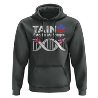 Boricua Hoodie Taino Esta En Mi Sangre Frog Puerto - Wonder Print Shop