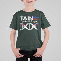 Boricua T Shirt For Kid Taino Esta En Mi Sangre Frog Puerto - Wonder Print Shop