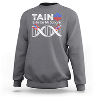 Boricua Sweatshirt Taino Esta En Mi Sangre Frog Puerto - Wonder Print Shop