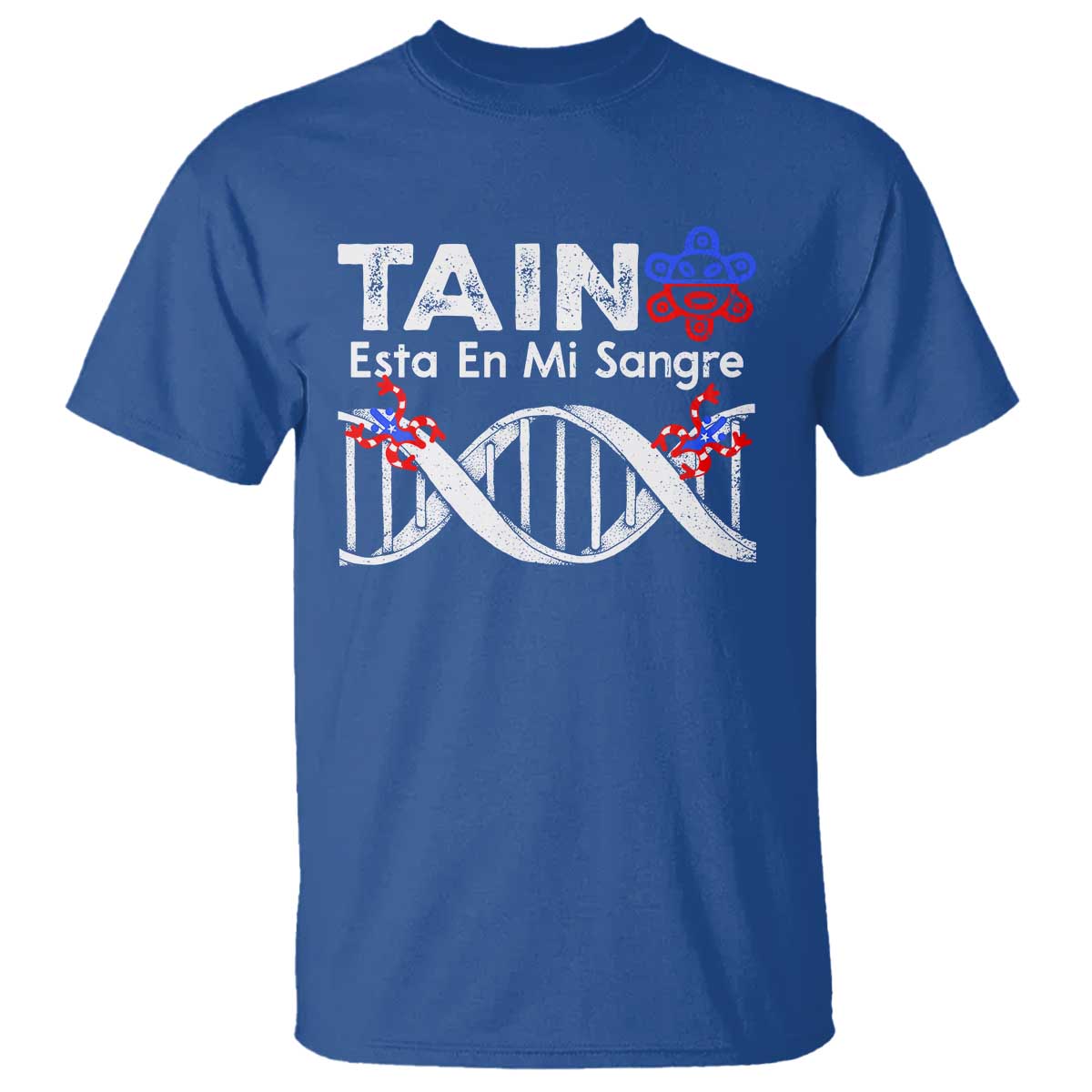 Boricua T Shirt Taino Esta En Mi Sangre Frog Puerto - Wonder Print Shop