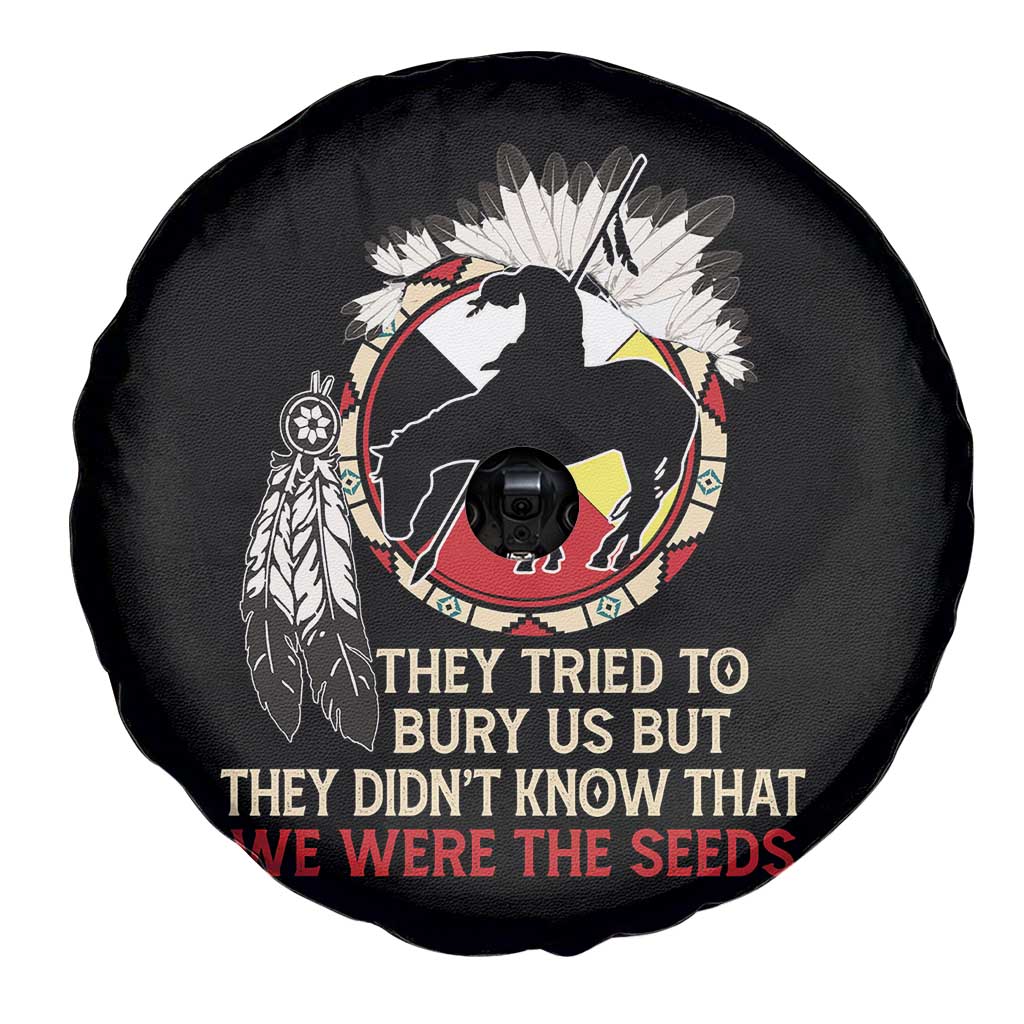 Native American Spare Tire Cover They Tried To Bury Us But They Didn't Know That Medicine Wheel - Wonder Print Shop