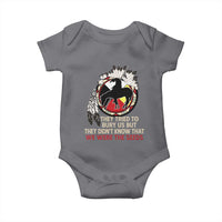 Native American Baby Onesie They Tried To Bury Us But They Didn't Know That Medicine Wheel - Wonder Print Shop