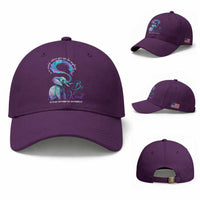 Suicide Prevention Awareness Baseball Cap In A World Where You Can Be Anything Be Kind Elephant