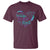 Suicide Prevention Awareness T Shirt His Wings Were Ready But My Heart Was Not Feathers - Wonder Print Shop