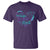 Suicide Prevention Awareness T Shirt His Wings Were Ready But My Heart Was Not Feathers - Wonder Print Shop