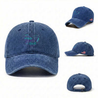 Suicide Prevention Awareness Washed Cotton Baseball Cap His Wings Were Ready But My Heart Was Not Feathers