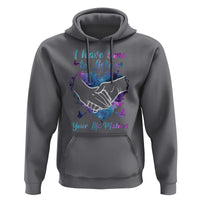Suicide Prevention Awareness Hoodie I Have Time To Listen Your Life Matters Heart Holding Hand - Wonder Print Shop