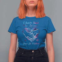 Suicide Prevention Awareness T Shirt For Women I Have Time To Listen Your Life Matters Heart Holding Hand - Wonder Print Shop