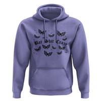 Funny Halloween Bat Shit Crazy Hoodie Horror Gothic Coquette Bat - Wonder Print Shop