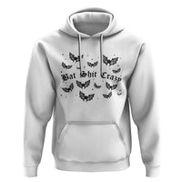 Funny Halloween Bat Shit Crazy Hoodie Horror Gothic Coquette Bat - Wonder Print Shop