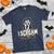 Funny Halloween Ghost Horror Face T Shirt I Scream Ice Cream Slasher Pun - Wonder Print Shop