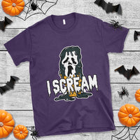 Funny Halloween Ghost Horror Face T Shirt I Scream Ice Cream Slasher Pun - Wonder Print Shop