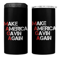 Make America Gavin Again 4 in 1 Can Cooler Tumbler Gavin Newsom Support - Wonder Print Shop