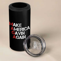 Make America Gavin Again 4 in 1 Can Cooler Tumbler Gavin Newsom Support - Wonder Print Shop