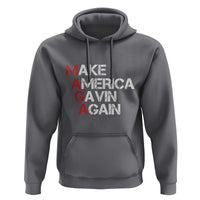 Make America Gavin Again Hoodie Gavin Newsom Support - Wonder Print Shop