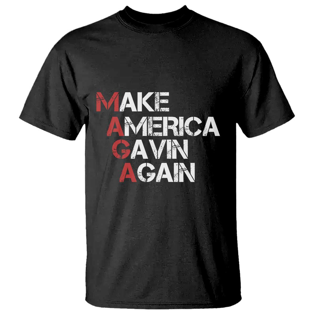 Make America Gavin Again T Shirt Gavin Newsom Support - Wonder Print Shop