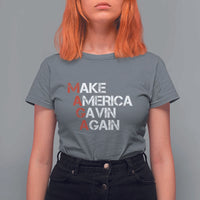 Make America Gavin Again T Shirt For Women Gavin Newsom Support - Wonder Print Shop