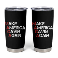 Make America Gavin Again Tumbler Cup Gavin Newsom Support - Wonder Print Shop