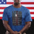 Veterans Valor Service Patriot Hero Sacrifice Courage Honor T Shirt American Flag - Wonder Print Shop
