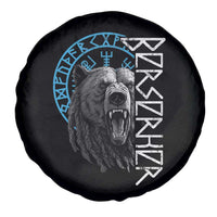 Viking Berserker Bear Warrior Odin Runes Nordic Compass Spare Tire Cover - Wonder Print Shop
