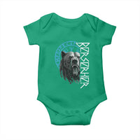 Viking Berserker Bear Warrior Odin Runes Nordic Compass Baby Onesie - Wonder Print Shop