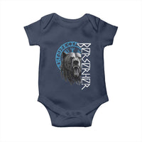 Viking Berserker Bear Warrior Odin Runes Nordic Compass Baby Onesie - Wonder Print Shop