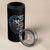 Viking Berserker Bear Warrior Odin Runes Nordic Compass 4 in 1 Can Cooler Tumbler - Wonder Print Shop