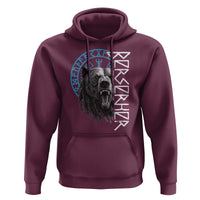 Viking Berserker Bear Warrior Odin Runes Nordic Compass Hoodie - Wonder Print Shop