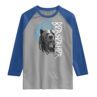 Viking Berserker Bear Warrior Odin Runes Nordic Compass Raglan Shirt - Wonder Print Shop