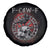 Funny F Caw F Viking Crow Spare Tire Cover Vegvisir Black Bird Gothic Skull Adult Humor - Wonder Print Shop