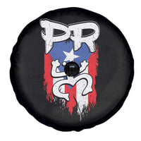 Puerto Rico Flag Hispanic Heritage Month Boricua Taino Coqui Frog Spare Tire Cover - Wonder Print Shop