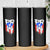 Puerto Rico Flag Hispanic Heritage Month Boricua Taino Coqui Frog Skinny Tumbler - Wonder Print Shop