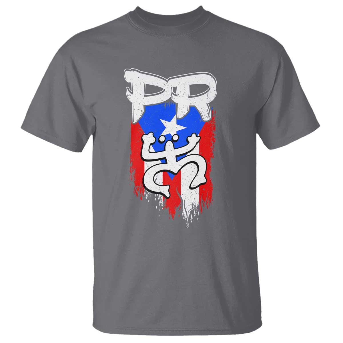 Puerto Rico Flag Hispanic Heritage Month Boricua Taino Coqui Frog T Shirt - Wonder Print Shop