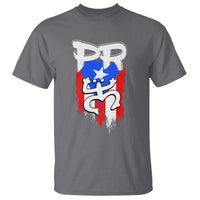 Puerto Rico Flag Hispanic Heritage Month Boricua Taino Coqui Frog T Shirt - Wonder Print Shop