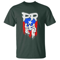 Puerto Rico Flag Hispanic Heritage Month Boricua Taino Coqui Frog T Shirt - Wonder Print Shop