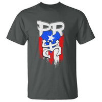 Puerto Rico Flag Hispanic Heritage Month Boricua Taino Coqui Frog T Shirt - Wonder Print Shop