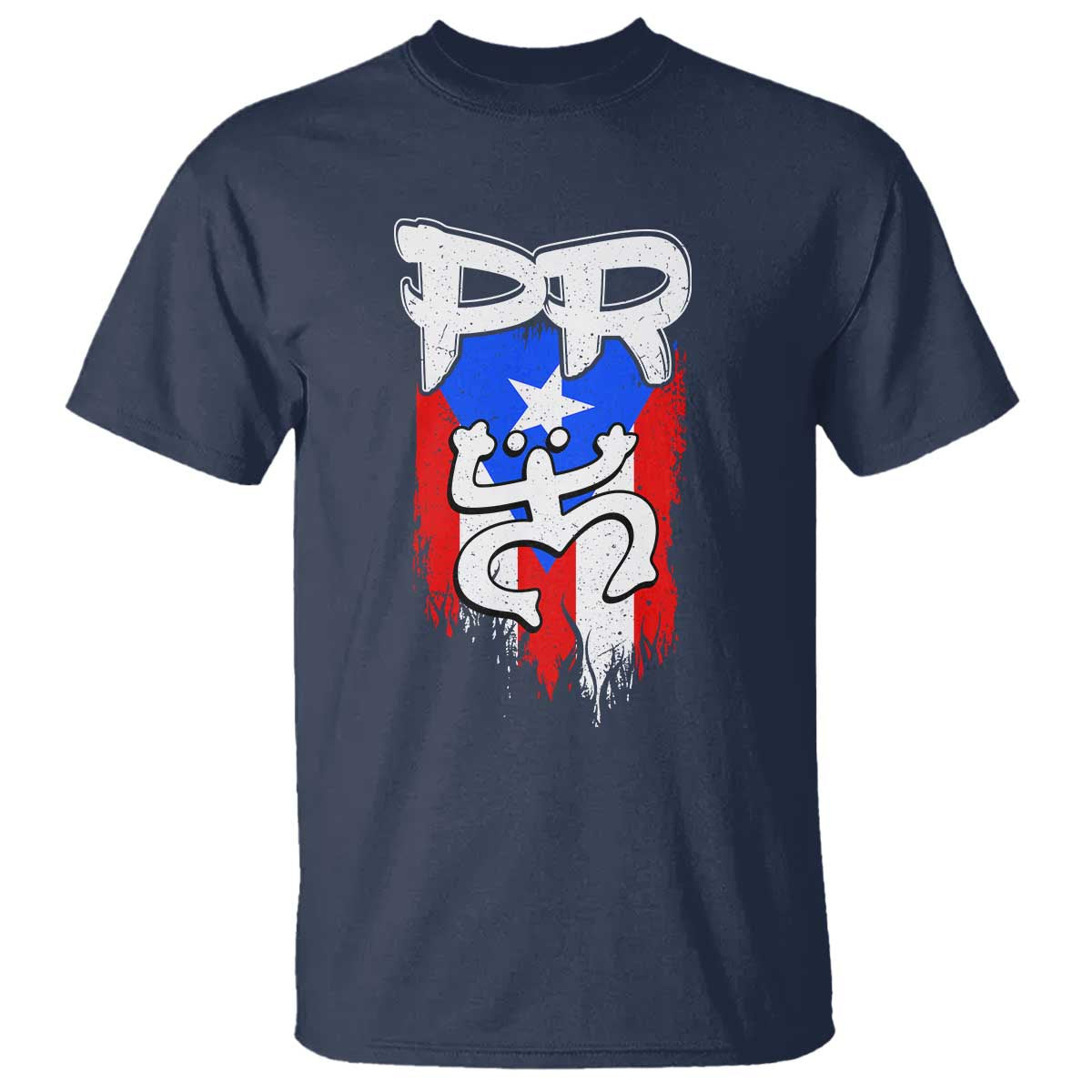 Puerto Rico Flag Hispanic Heritage Month Boricua Taino Coqui Frog T Shirt - Wonder Print Shop