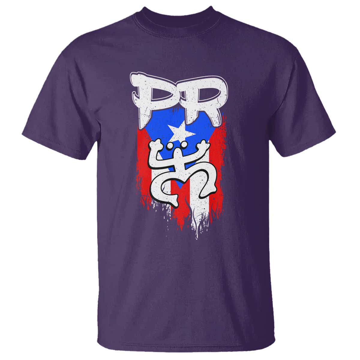Puerto Rico Flag Hispanic Heritage Month Boricua Taino Coqui Frog T Shirt - Wonder Print Shop
