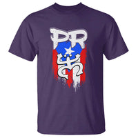 Puerto Rico Flag Hispanic Heritage Month Boricua Taino Coqui Frog T Shirt - Wonder Print Shop