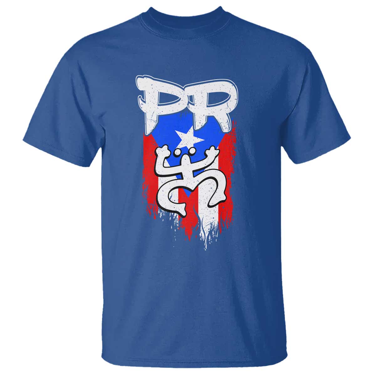 Puerto Rico Flag Hispanic Heritage Month Boricua Taino Coqui Frog T Shirt - Wonder Print Shop