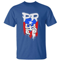 Puerto Rico Flag Hispanic Heritage Month Boricua Taino Coqui Frog T Shirt - Wonder Print Shop