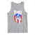 Puerto Rico Flag Hispanic Heritage Month Boricua Taino Coqui Frog Tank Top - Wonder Print Shop