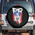 Puerto Rico Flag Hispanic Heritage Month Boricua Coqui Frog Spare Tire Cover - Wonder Print Shop