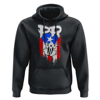Puerto Rico Flag Hispanic Heritage Month Boricua Coqui Frog Hoodie - Wonder Print Shop