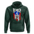 Puerto Rico Flag Hispanic Heritage Month Boricua Coqui Frog Hoodie - Wonder Print Shop
