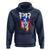 Puerto Rico Flag Hispanic Heritage Month Boricua Coqui Frog Hoodie - Wonder Print Shop
