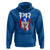 Puerto Rico Flag Hispanic Heritage Month Boricua Coqui Frog Hoodie - Wonder Print Shop