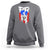 Puerto Rico Flag Hispanic Heritage Month Boricua Coqui Frog Sweatshirt - Wonder Print Shop