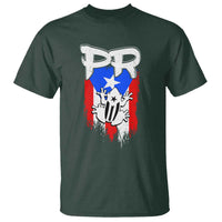 Puerto Rico Flag Hispanic Heritage Month Boricua Coqui Frog T Shirt - Wonder Print Shop