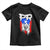 Puerto Rico Flag Hispanic Heritage Month Boricua Coqui Frog Toddler T Shirt - Wonder Print Shop